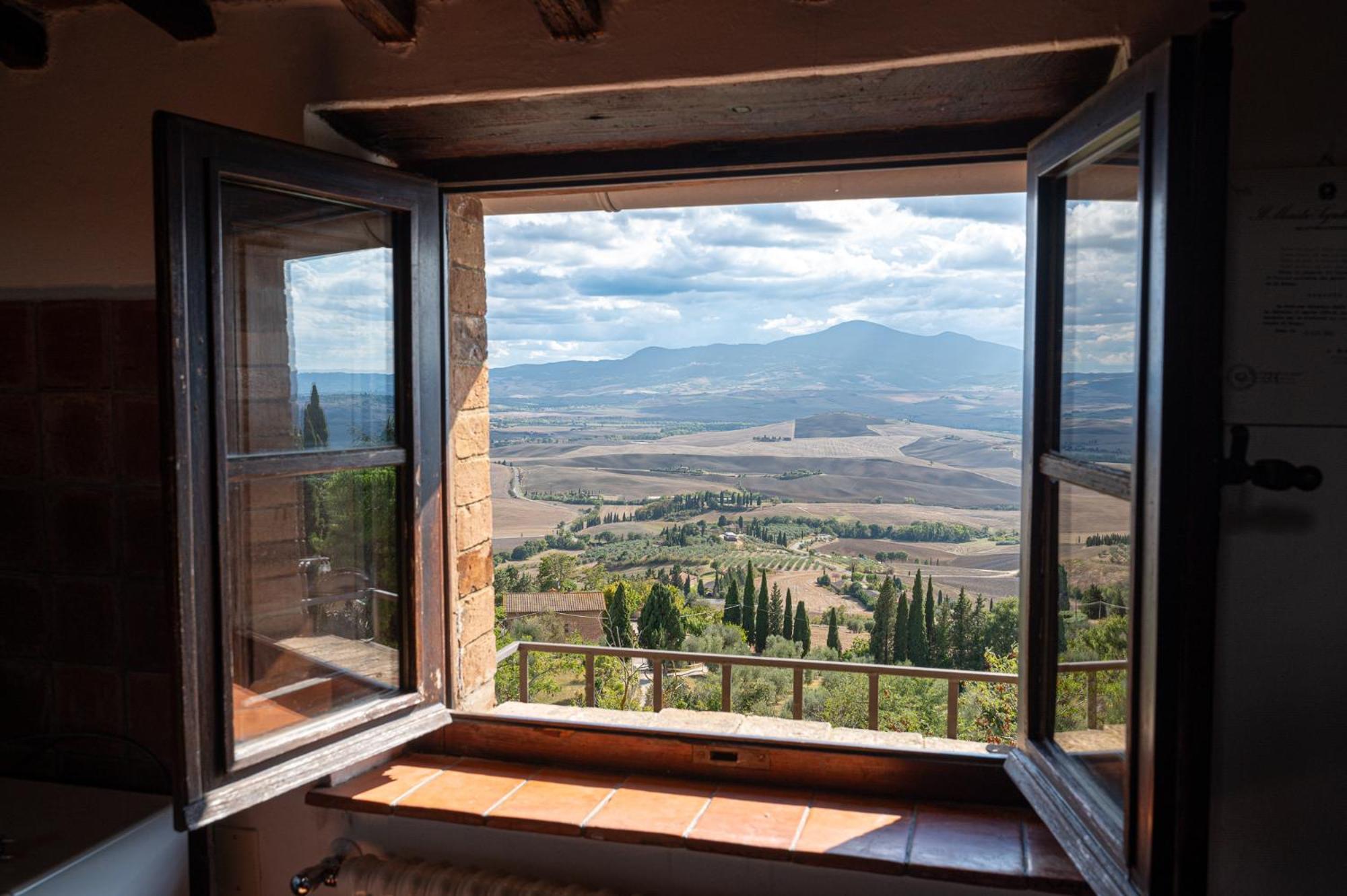Artistica Pienza - Breathtaking Val D'Orcia View Apartment Luaran gambar