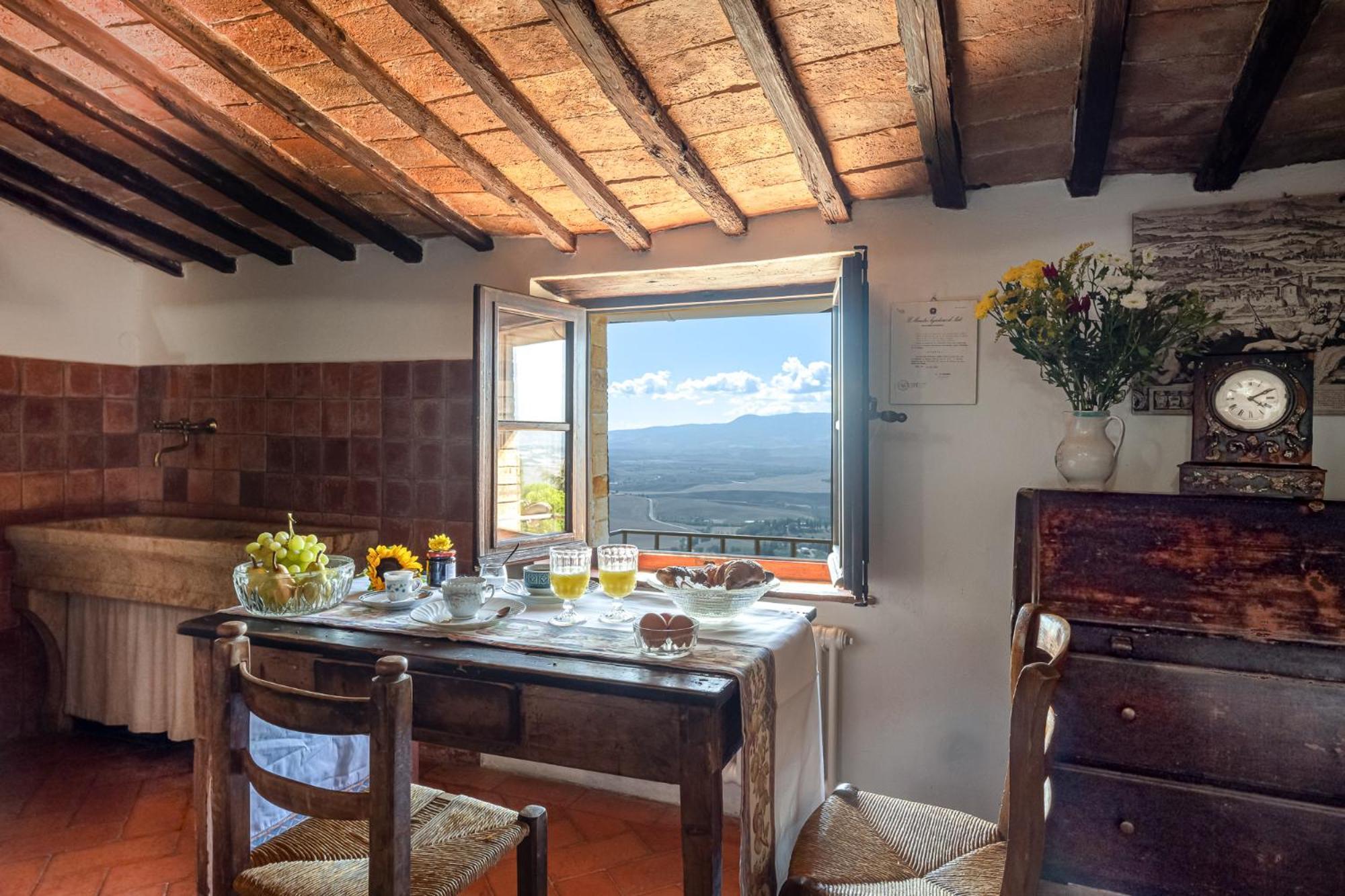 Artistica Pienza - Breathtaking Val D'Orcia View Apartment Luaran gambar