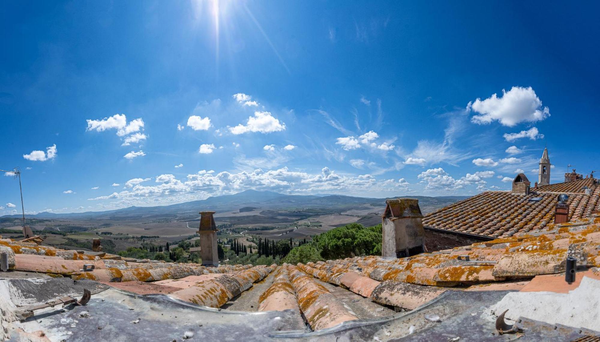 Artistica Pienza - Breathtaking Val D'Orcia View Apartment Luaran gambar