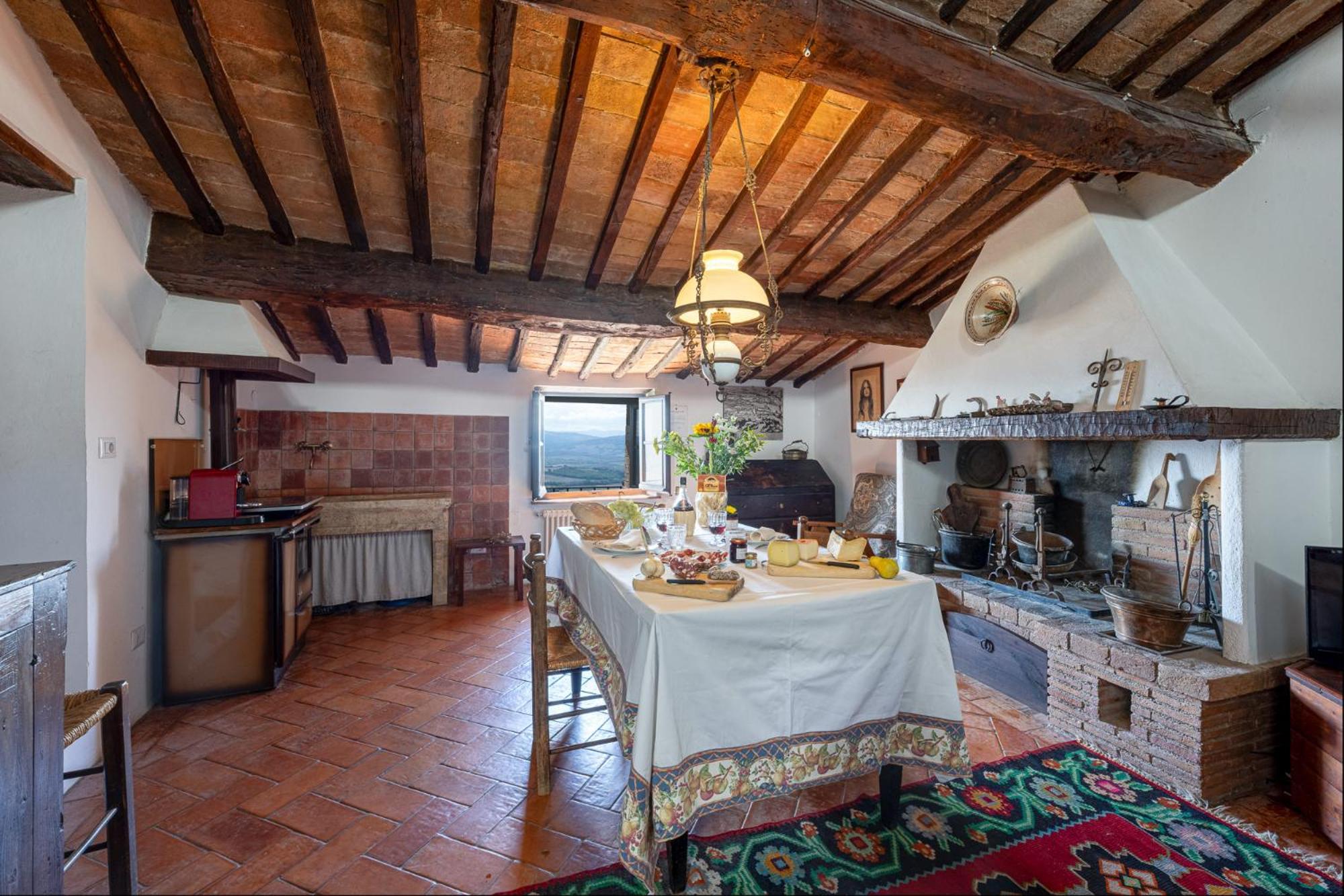 Artistica Pienza - Breathtaking Val D'Orcia View Apartment Luaran gambar
