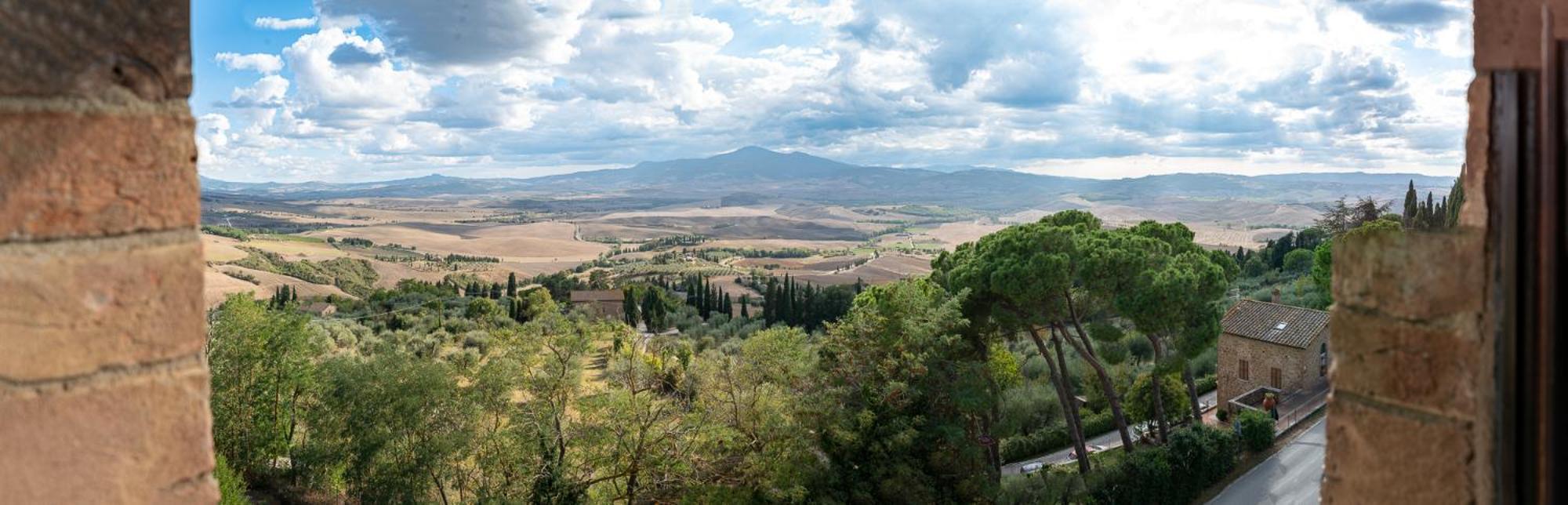 Artistica Pienza - Breathtaking Val D'Orcia View Apartment Luaran gambar
