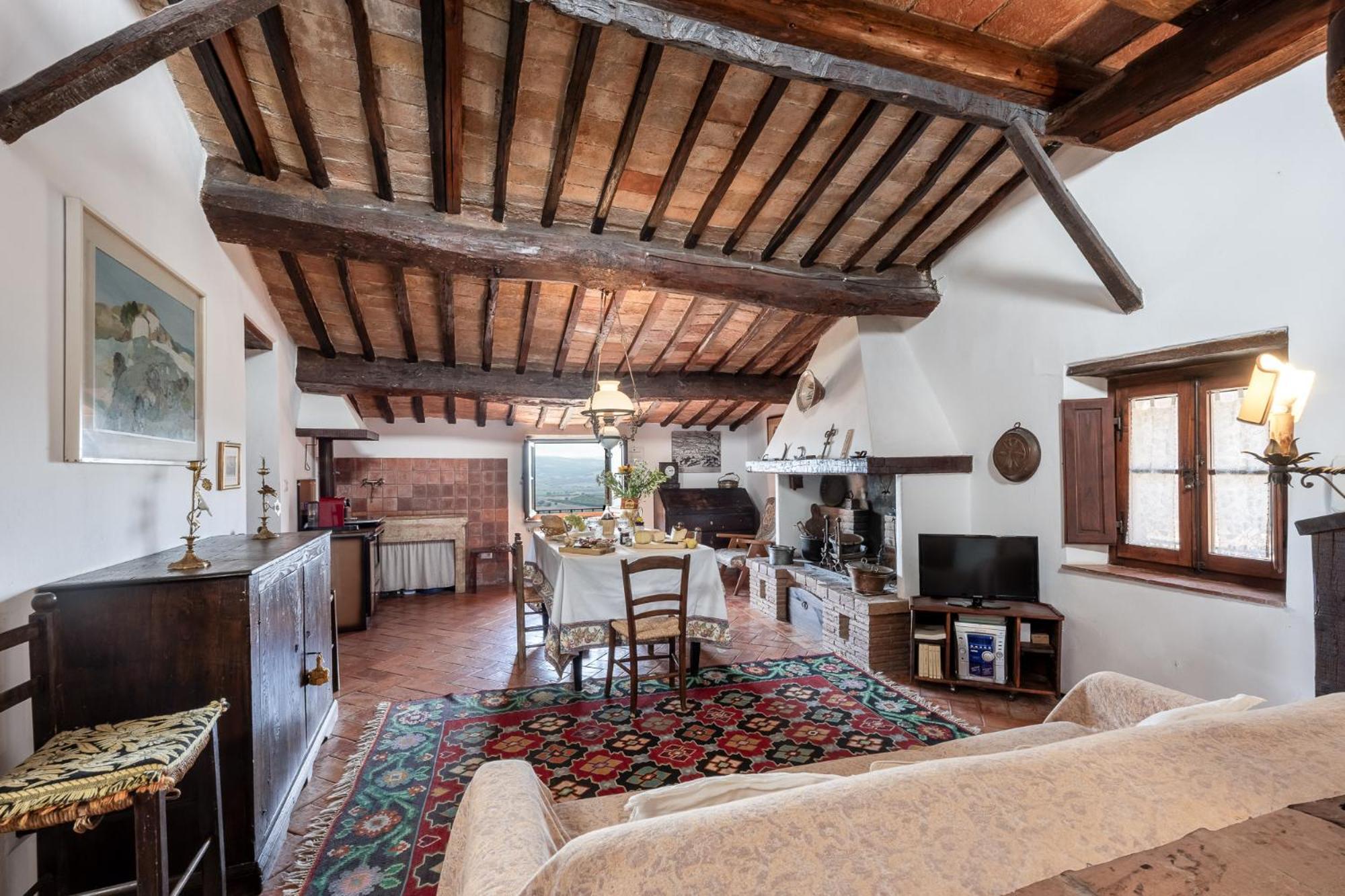 Artistica Pienza - Breathtaking Val D'Orcia View Apartment Luaran gambar