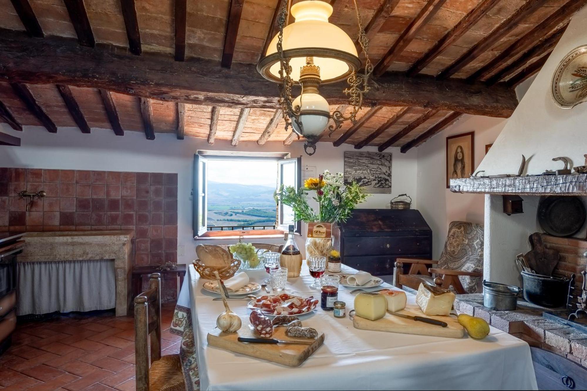 Artistica Pienza - Breathtaking Val D'Orcia View Apartment Luaran gambar